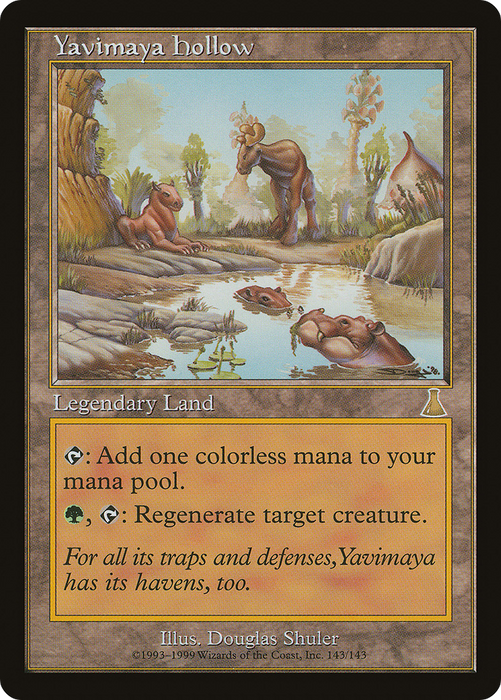 Yavimaya Hollow (UDS-143) - rare - Foil