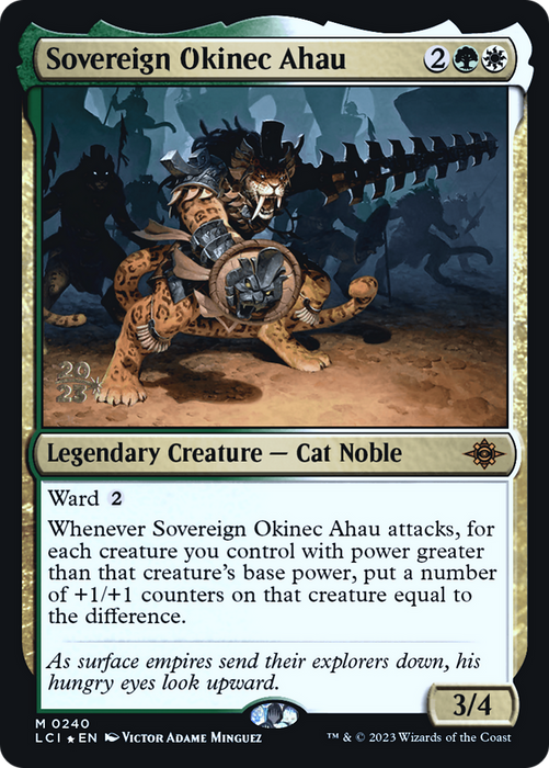 Sovereign Okinec Ahau (PRE-240S) - mythic - Foil