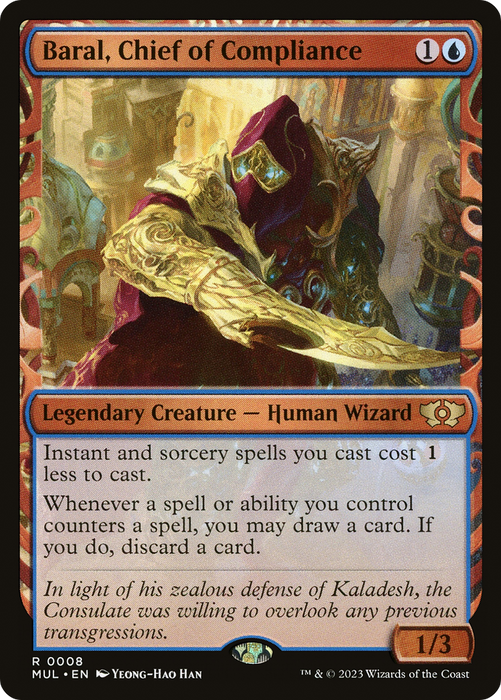 Baral, Chief of Compliance (MUL-008) - rare: (Showcase) - Foil