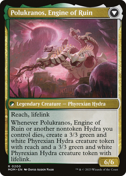 Polukranos Reborn // Polukranos, Engine of Ruin (MOM-200) - rare