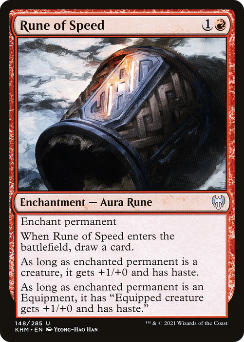 Rune of Speed (KHM-148) - uncommon