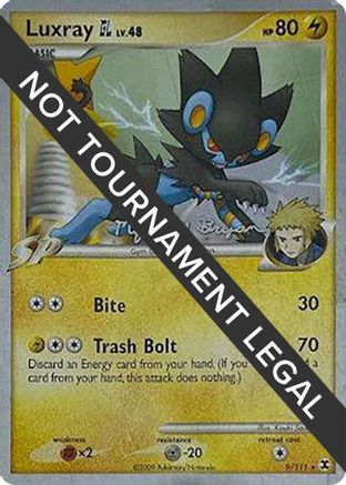 Luxray GL - 2010 (Mychael Bryan) (009) - WCD  - Rare