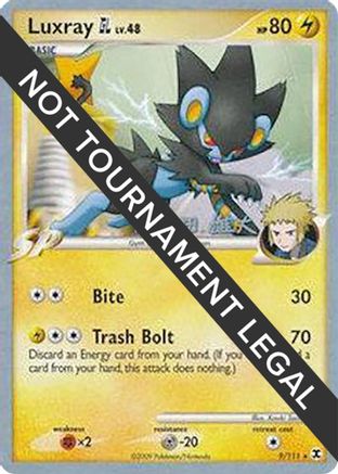 Luxray GL - 2010 (Yuta Komatsuda) (009) - WCD  - Rare