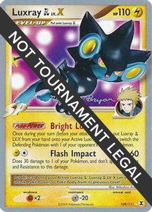 Luxray GL LV.X - 2010 (Mychael Bryan) (109) - WCD  - Classic Collection