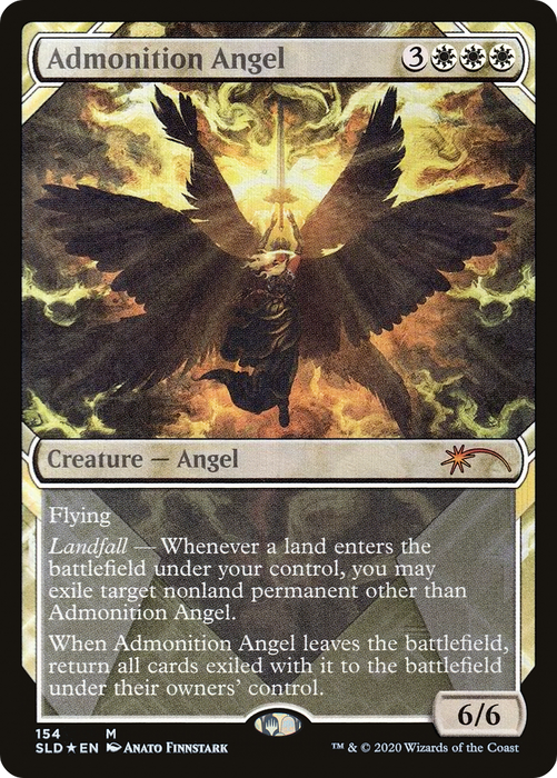 Admonition Angel (SLD-154) - mythic: (Showcase)