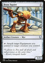 Brass Squire (CMR-460) - uncommon