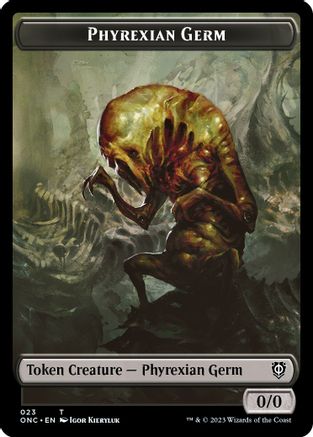 Phyrexian Germ Token (ONC-023) - token