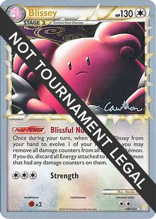 Blissey - 2011 (Ross Cawthon) (106) - WCD  - Ultra Rare