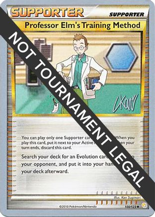 Professor Elm's Training Method - 2011 (Christopher Kan) (100) - WCD  - Uncommon