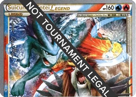 Suicune & Entei LEGEND (94) (094) - WCD  - Holo Rare