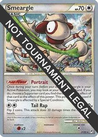 Smeargle - 2012 (Zachary Bokhari) (021) - WCD  - Rare