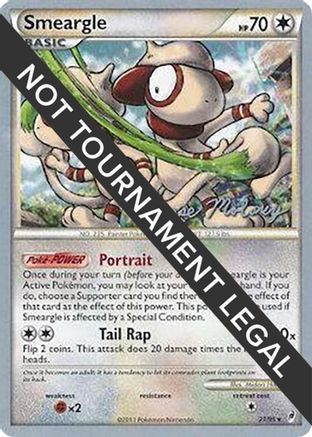 Smeargle - 2012 (Chase Moloney) (021) - WCD  - Rare