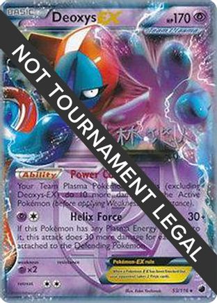 Deoxys EX - 2014 (Haruto Kobayashi) (053) - WCD  - Ultra Rare