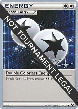 Double Colorless Energy - 2014 (Trent Orndorff) (130) - WCD  - Uncommon