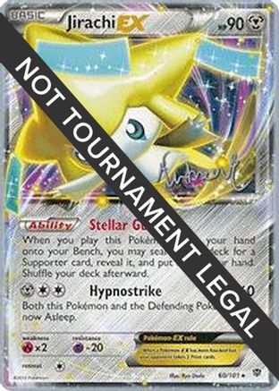 Jirachi EX - 2014 (Andrew Estrada) (060) - WCD  - Ultra Rare