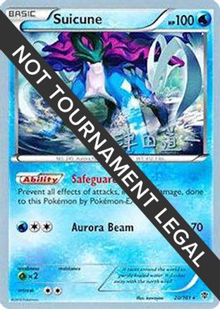 Suicune (020) - WCD  - Rare