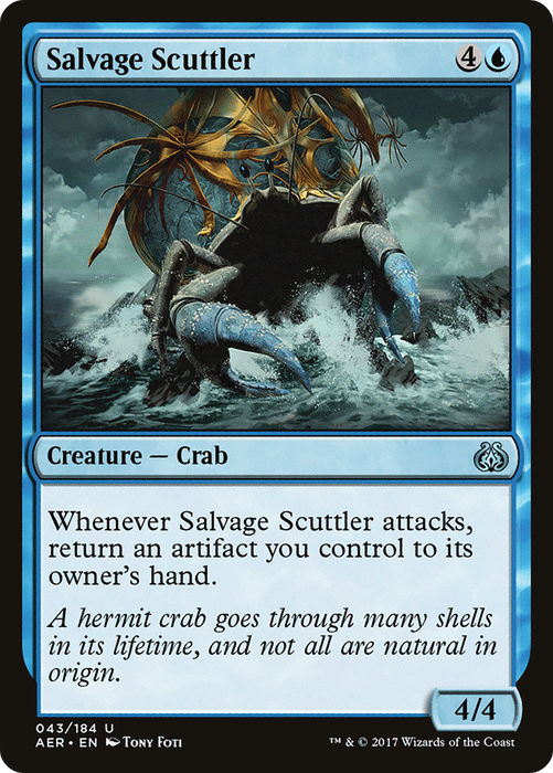 Salvage Scuttler (AER-043) - uncommon - Foil