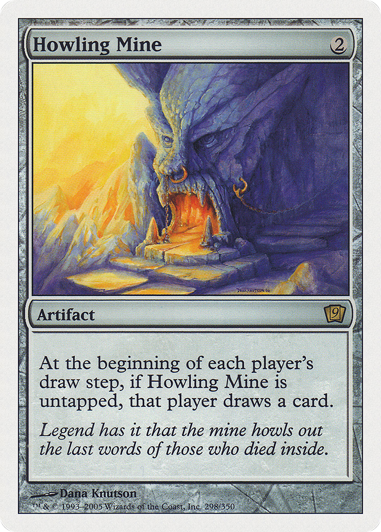 Howling Mine (9ED-298) - rare