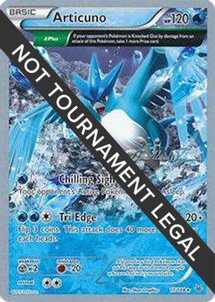 Articuno - 2015 (Jacob Van Wagner) (017) - WCD  - Rare