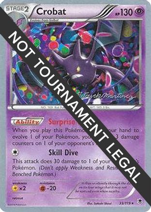 Crobat - 2015 (Patrick Martinez) (033) - WCD  - Rare