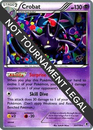 Crobat - 2015 (Rowan Stavenow) (033) - WCD  - Rare