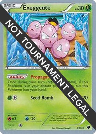 Exeggcute - 2015 (Jacob Van Wagner) (004) - WCD  - Common