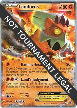 Landorus EX - 2015 (Rowan Stavenow) (089) - WCD  - Ultra Rare