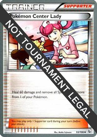 Pokemon Center Lady - 2015 (Patrick Martinez) (093) - WCD  - Uncommon