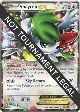 Shaymin EX - 2015 (Jacob Van Wagner) (077) - WCD  - Ultra Rare