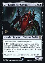 Geth, Thane of Contracts (PRE-95S) - rare - Foil