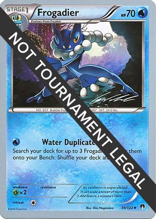 Frogadier - 2016 (Cody Walinski) (039) - WCD  - Uncommon