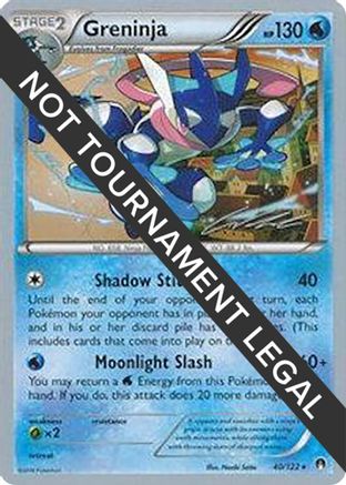 Greninja (40) (040) - WCD  - Rare