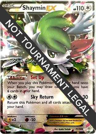Shaymin EX - 2016 (Jesper Eriksen) (077) - WCD  - Ultra Rare