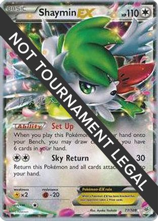 Shaymin EX - 2016 (Shintaro Ito) (077) - WCD  - Ultra Rare