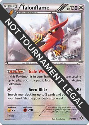 Talonflame - 2016 (Cody Walinski) (096) - WCD  - Rare