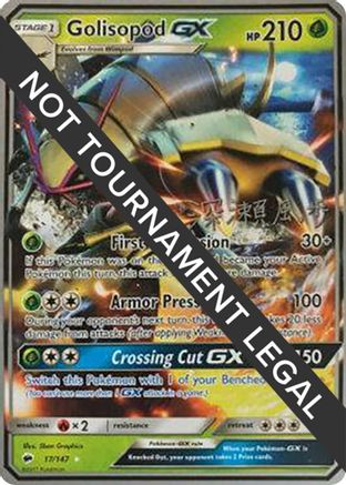Golisopod GX (017) - WCD  - Ultra Rare