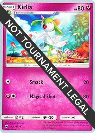 Kirlia - 2017 (Diego Cassiraga) (092) - WCD  - Uncommon