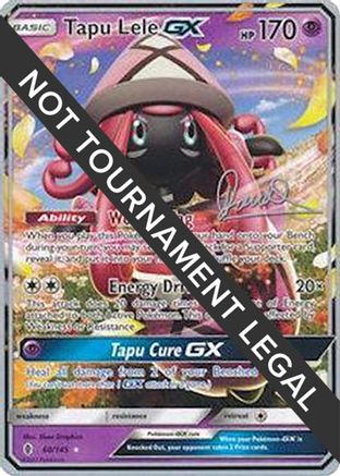 Tapu Lele GX - 2017 (Diego Cassiraga) (060) - WCD  - Ultra Rare