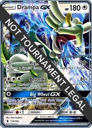 Drampa GX - 2018 (Magnus Pedersen) (115) - WCD  - Ultra Rare