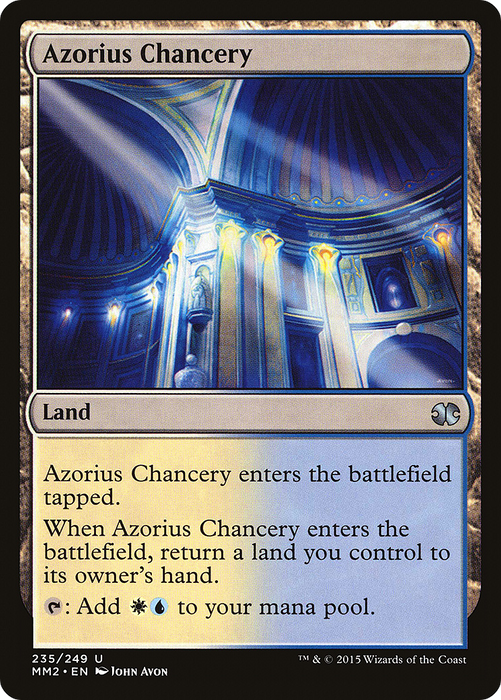Azorius Chancery (MM2-235) - uncommon
