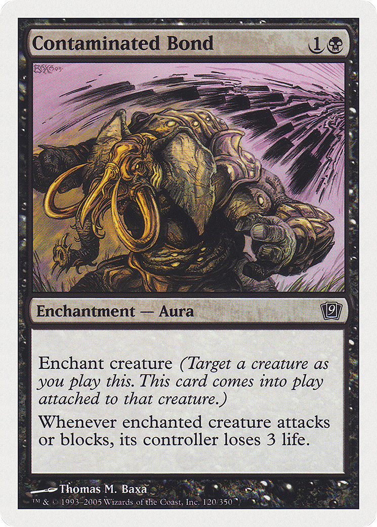Contaminated Bond (9ED-120) - common