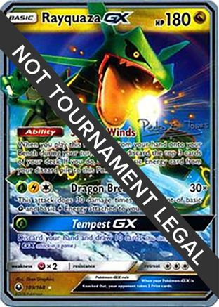 Rayquaza GX - 2018 (Pedro Eugenio Torres) (109) - WCD  - Ultra Rare