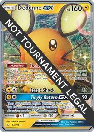 Dedenne GX - 2019 (Kaya Lichtleitner) (057) - WCD  - Ultra Rare