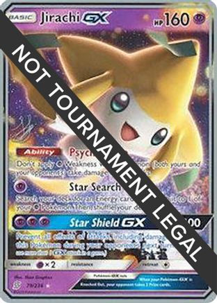 Jirachi GX - 2019 (Henry Brand) (079) - WCD  - Ultra Rare