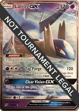 Latios GX - 2019 (Henry Brand) (078) - WCD  - Ultra Rare