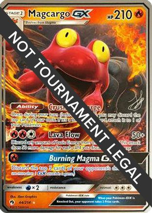 Magcargo GX - 2019 (Henry Brand) (044) - WCD  - Ultra Rare
