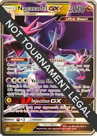Naganadel GX - 2019 (Henry Brand) (160) - WCD  - Ultra Rare