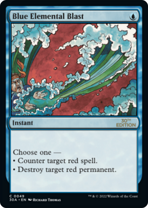 Blue Elemental Blast (30A-049) - common