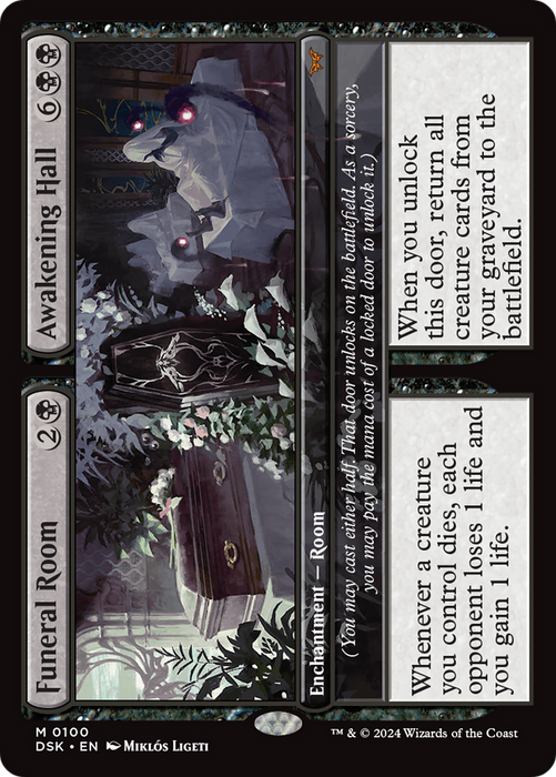 Funeral Room // Awakening Hall (DSK-100) - mythic - Foil