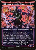 Hidetsugu, Devouring Chaos (NEO-429) - rare: (Showcase) - Foil